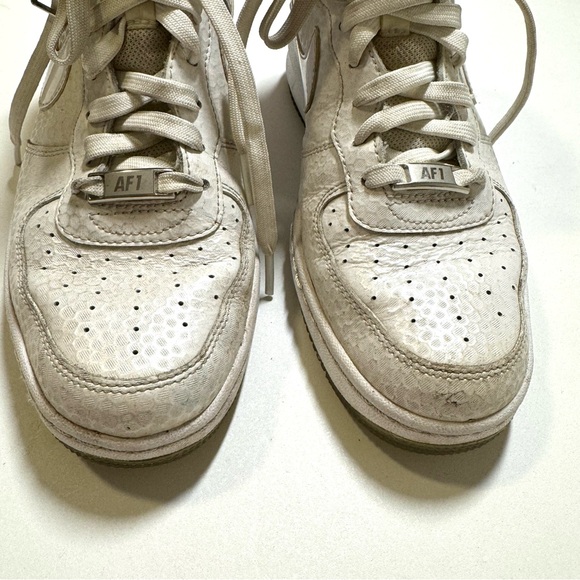 Nike Lunar Force 1 Sky Premium High Top Sneakers in White Women’s 8.5 654850-101 - Picture 5 of 13